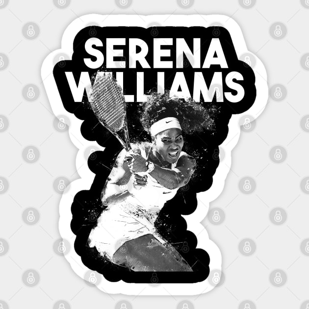 Serena Williams Sticker by Yopi